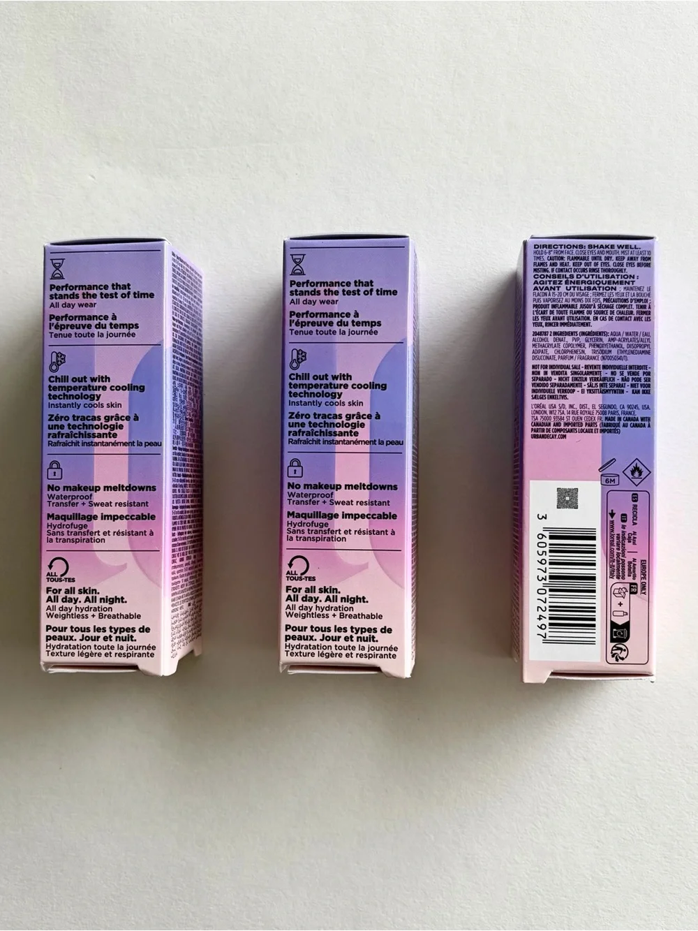 Urban Decay makeup setting